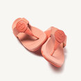 Walkstar Brede Pasvorm Slippers voor Vrouwen - Mix Leder & Synthetisch - Roze